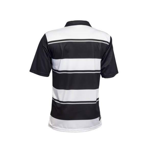 nz-ice-blacks-back Custom Polo Shirt