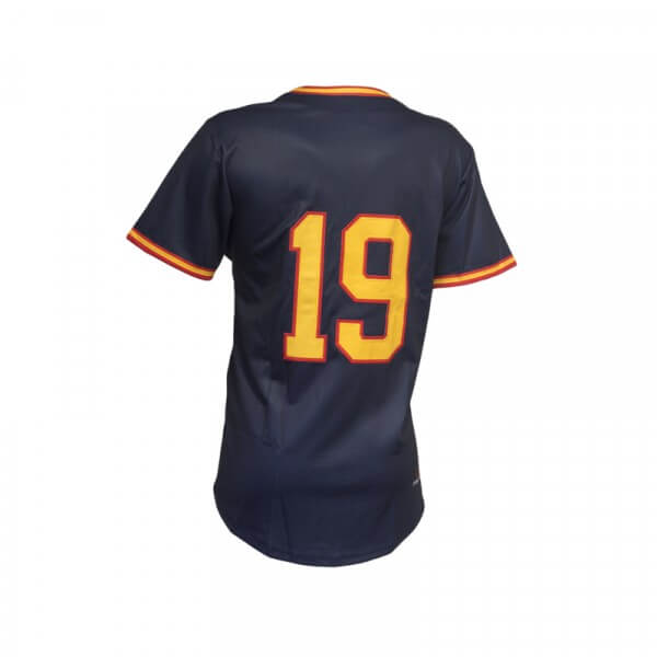 papanui-back Custom Softball Jersey