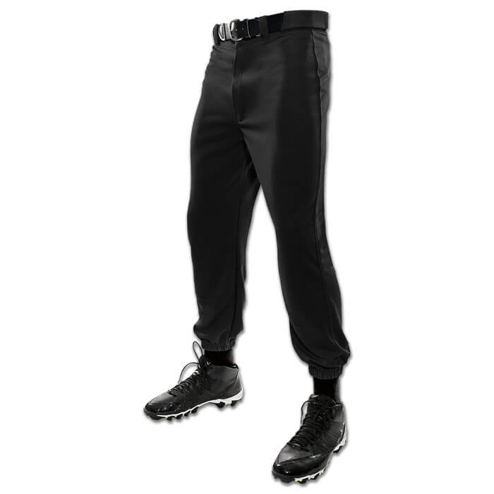 Champro Classic Stretch Baseball Pants - Abrasion Resistant Polyester Pants With Double Knee